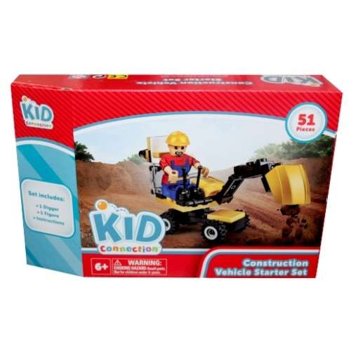 Kid Connection Construction Vehicle Starter Set
