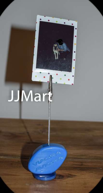 Lots of laughs - Novelty Viagra "Stand up straight" Photo/note holder (2 available)