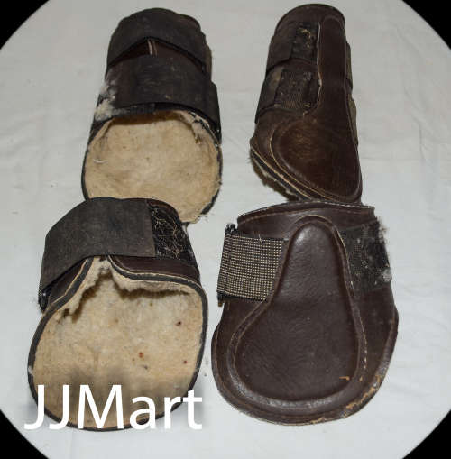 Horse's Leather Tendon Boots