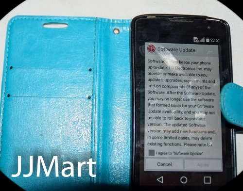 LG Leon Cellphone + cover
