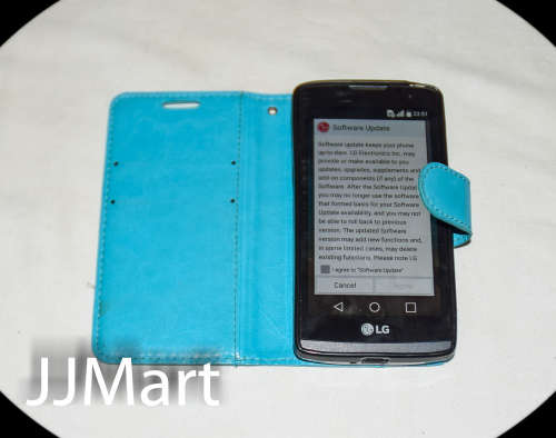 LG Leon Cellphone + cover