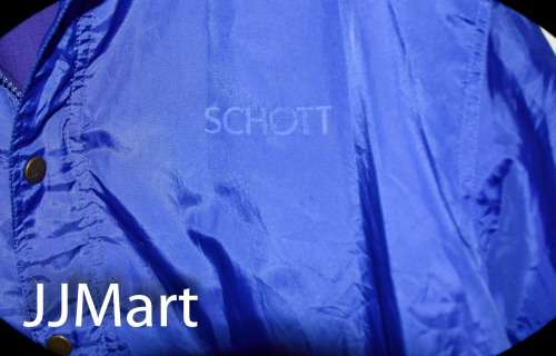 Schott Blue Jacket Size S