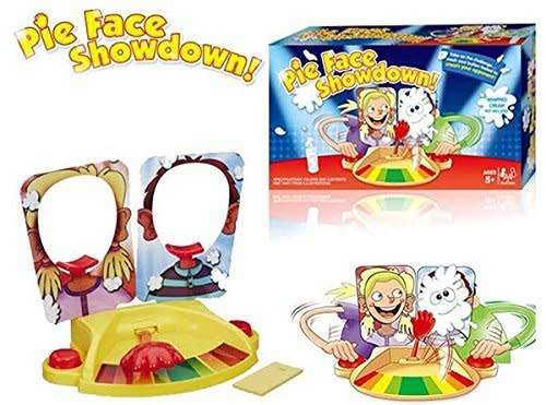 Pie Face Showdown Party Fun Game 2 Player Board Game for Kids