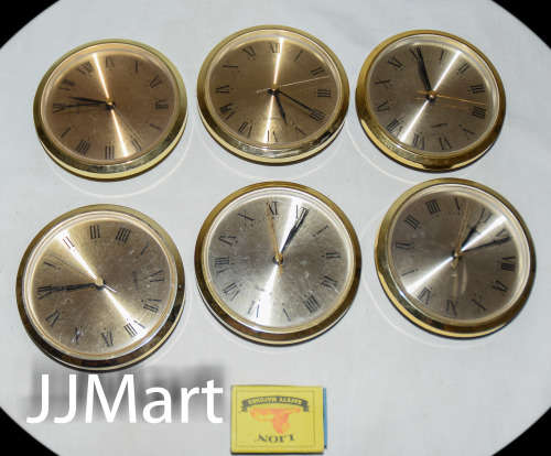 6 x Clocks