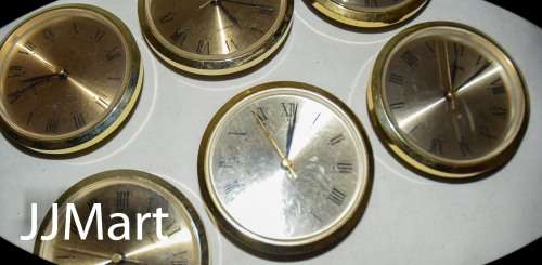 6 x Clocks