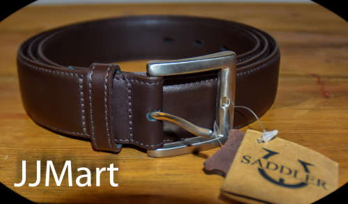 Saddler Genuine Leather Brown Belt Size 30