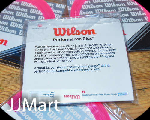 4 x Wilson Performance Plus 16 gauge string
