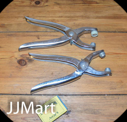 2 x Metal PopperPunchFastener