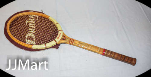 Vintage Dunlop Maxply Tennis Raquet with cover
