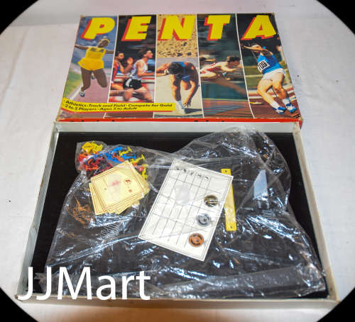 Vintage Penta Athletics Board Game