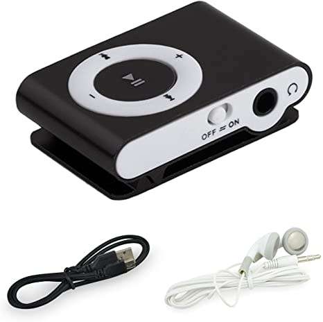 Pocket MP3 Player With Back Clip - Uses Micro SD