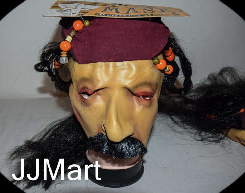 Captain Jack Sparrow Latex Mask