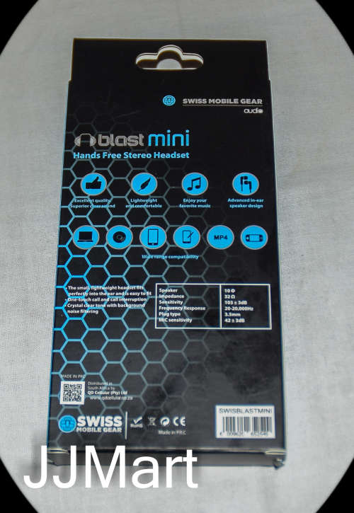 Swiss Mobile Gear Blast Mini Headset