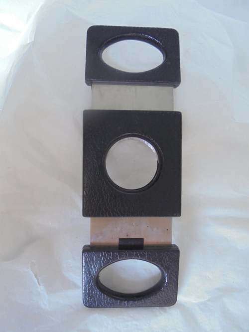 CSONKA CIGAR CUTTER in stainless steel tobacciana