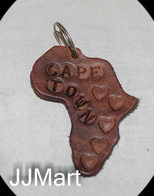 Cape Town Leather Keyring
