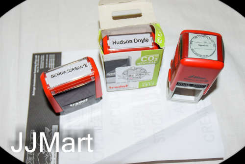 3 x Trodat Stamps