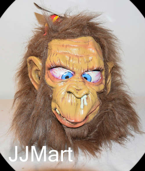 Crazy Monkey Latex Mask