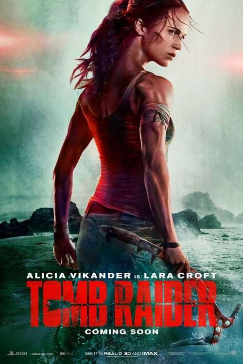 Movie prop from Tomb Raider - Climbing Axe used by Lara Croft