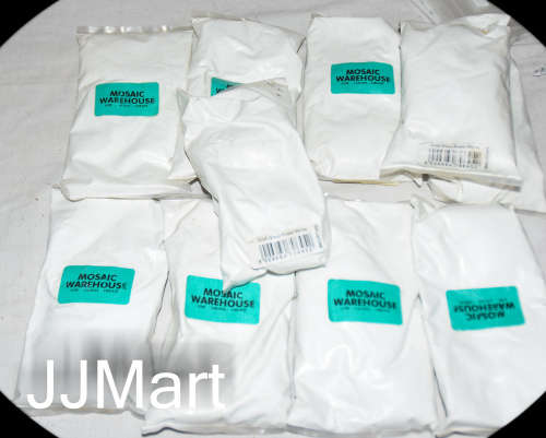 5 x Mosaic Grout White