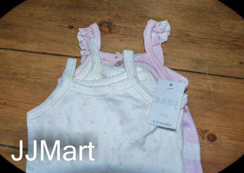 Baby Vest x 3