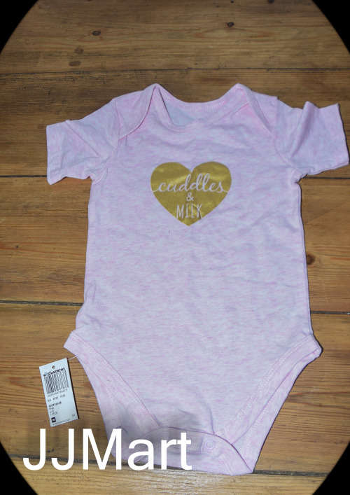 Baby Vest- Pink 6-12 Months