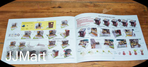 DIY Miniature Model Kit with LED Lights Coffee Time Cottage (Coffee Shop)