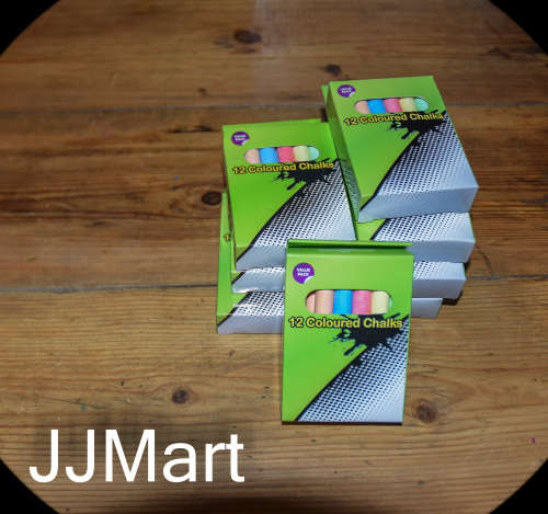 8 x Boxes of coloured chalks