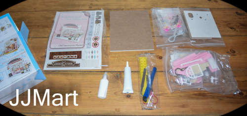 DIY Miniature Model Kit with LED Lights Cocoa`s Fantastic Ideas Chocolatier