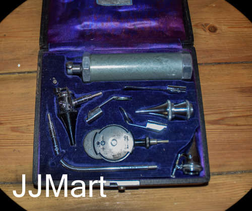 GOWLLANDS Otoscope Ophthalmoscope Diagnostic Set - MEDICAL INSTRUMENTS - Vintage