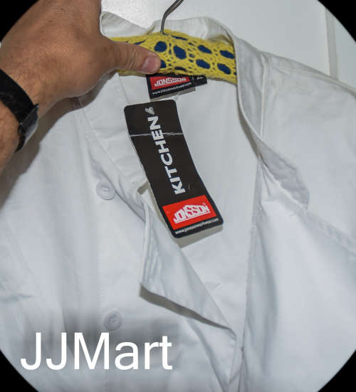 Jonsson Versatex Lite Short Sleeve Chef Jacket - Size 4XL