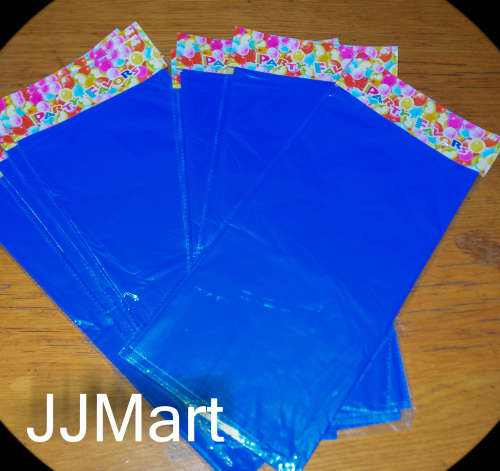 Plastic Tableclothes x 6 - Blue