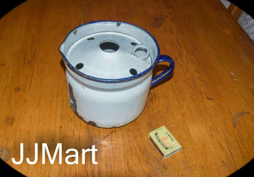 Vintage Enamel Pot
