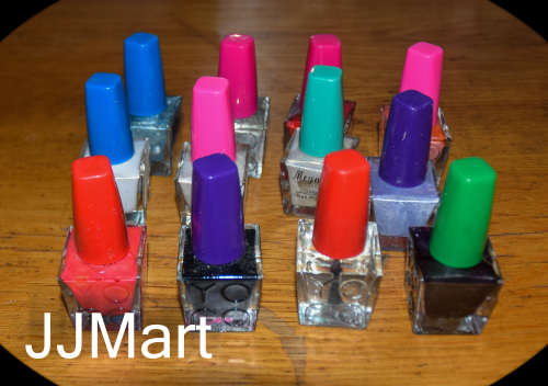 12 x MeyMey Nail Polish Various Colours
