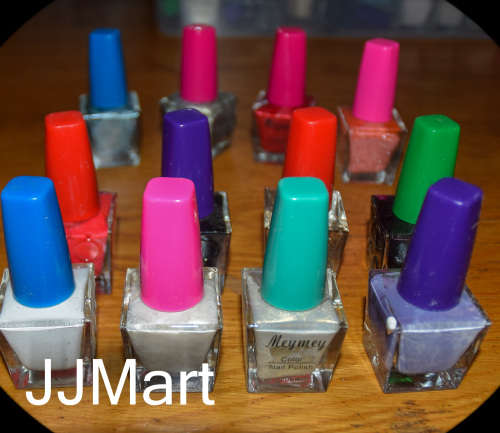 12 x MeyMey Nail Polish Various Colours