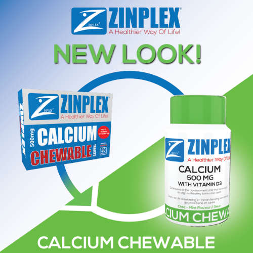 Zinplex Calcium 30 Chewable Tabs