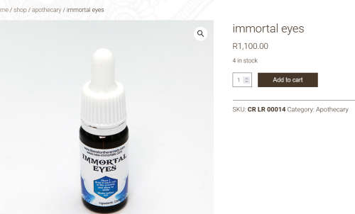 Immortal Eyes