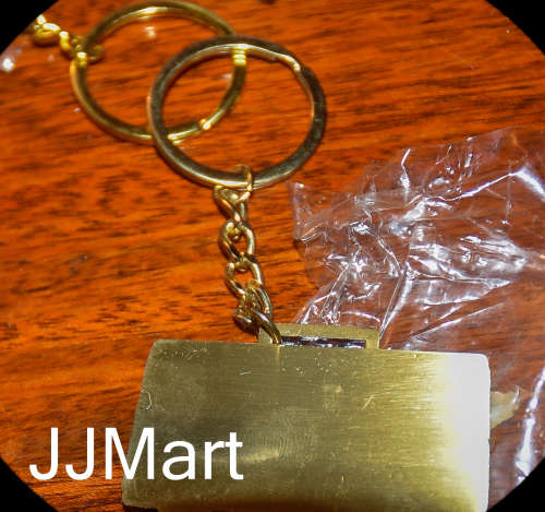 Berzerk Metal Keyring from Eminem famous song - Great Find still in packaging