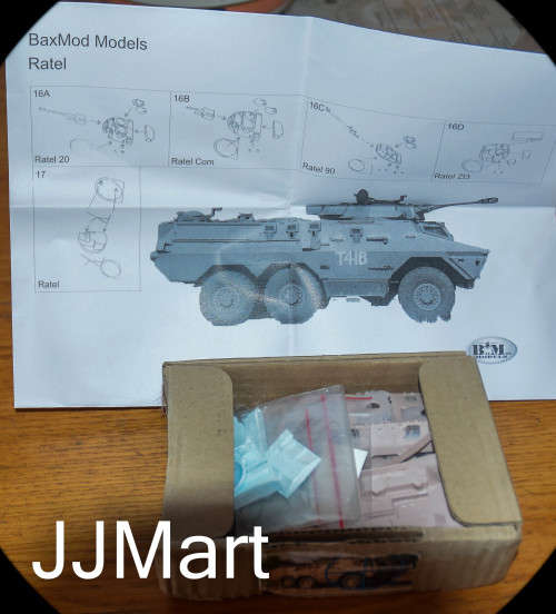 Ratel Command resin model 1/72
