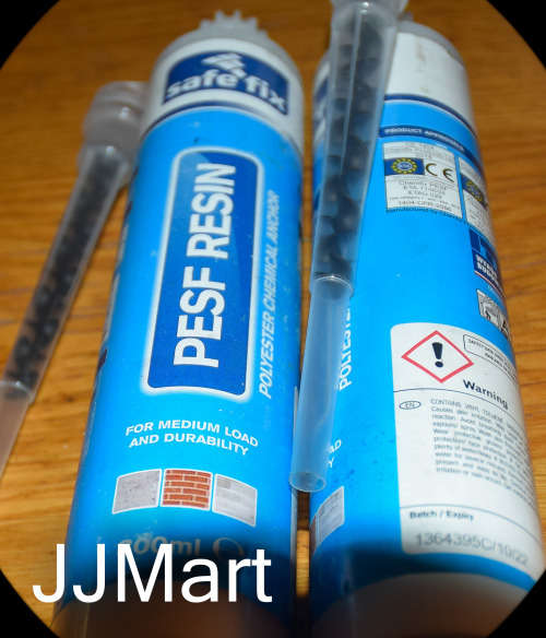 2 x SAFE FIX CHEMICAL MORTAR 300ML