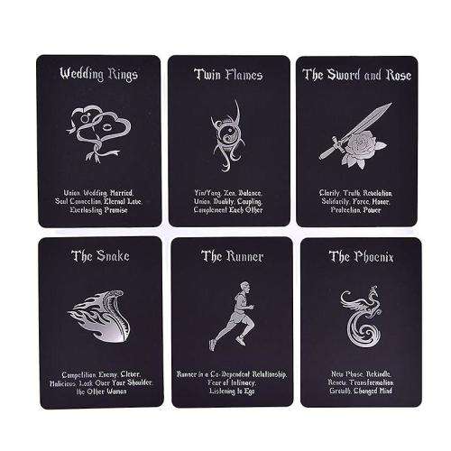 54 Island Time Wellness Love Oracle Cards Tarot Card Divination Board Game Cards