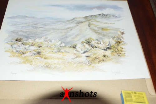 WOW. Scenic Zimbabwe 6 Colour Prints - art by Chrystal Wynn - Signed by artist