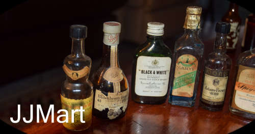 Vintage  Miniature Alcohol Bottles x 12 - Lot 1