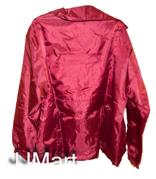 Unisex Mack Jacket - Burgundy - Size L