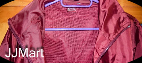 Unisex Mack Jacket - Burgundy - Size L