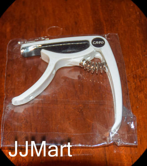 Standard Acoustic & Electric Guitar Capo - White
