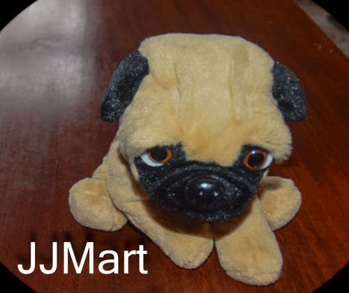 Gosh Designs Pug Dog Soft Toy sitting