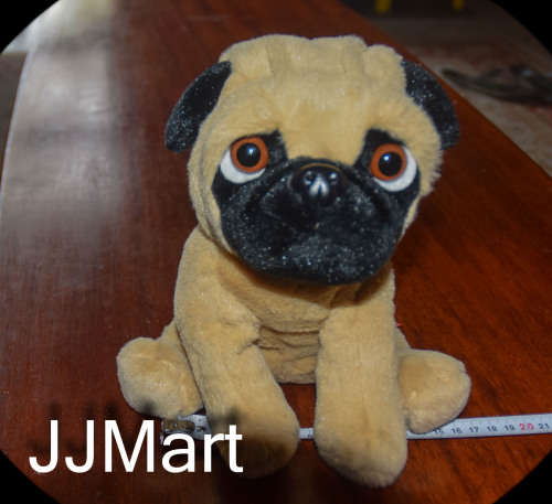 Gosh Designs Pug Dog Soft Toy sitting