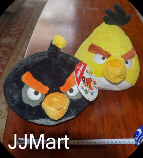 2 x Angry Birds Plush Toys