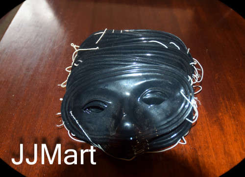 35 x Black Zorro Masks