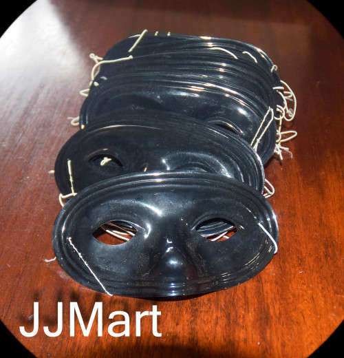 35 x Black Zorro Masks